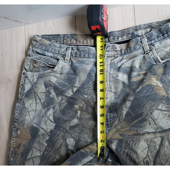Wrangler Pro Gear Pants Mens 42x30 Realtree Camo Fleece Lined Hunting Outdoor - Picture 11 of 14